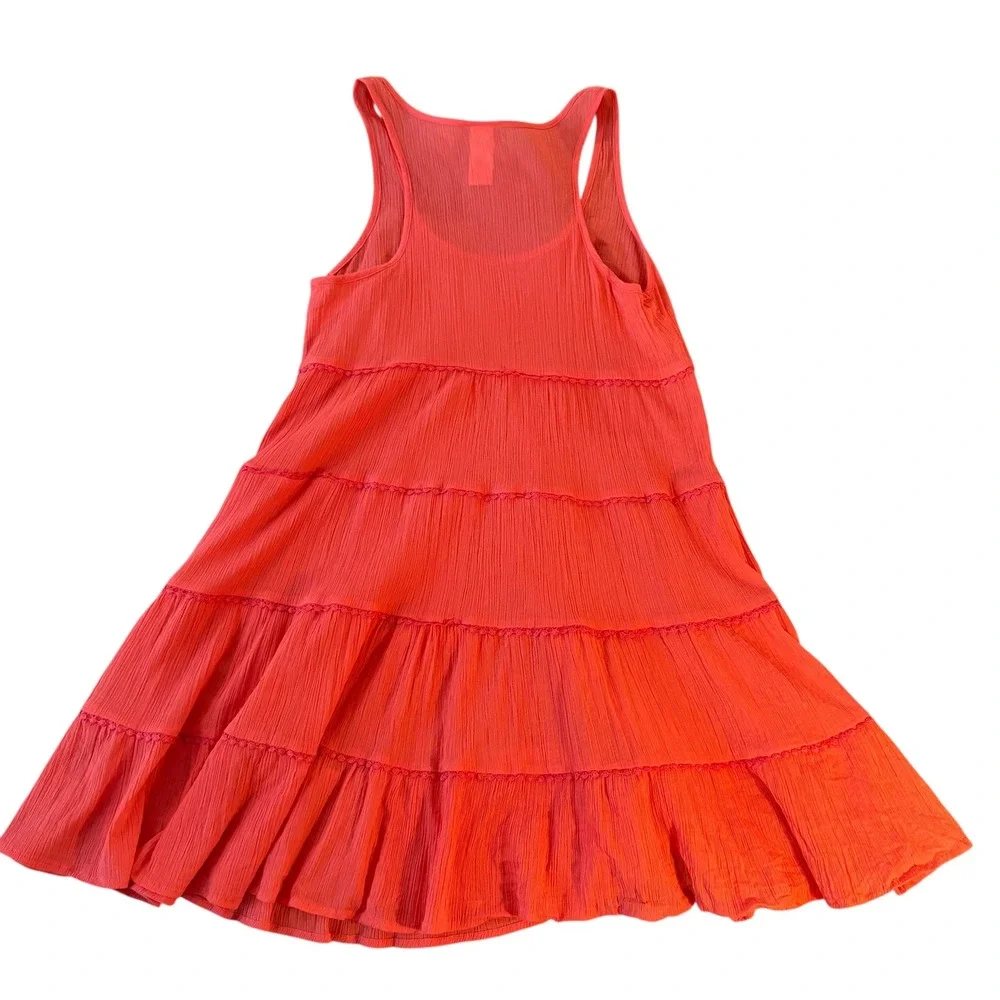 Kate Spade sundress/coverup tiered with crochet detail. Size Small EUC‎